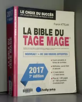 Couverture du produit · Bible du Tage Mage - Édition 2017