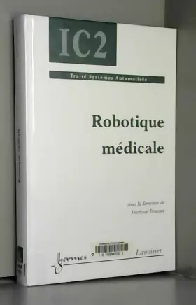 Couverture du produit · Robotique médicale