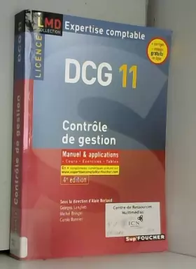 Couverture du produit · DCG 11 Contrôle de gestion 4e édition