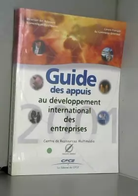 Couverture du produit · Guide des appuis au développement international des entreprises