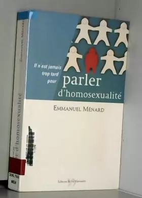 Couverture du produit · Parler d'homosexualité