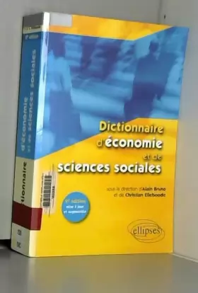Couverture du produit · Dictionnaire d'économie & sciences sociales