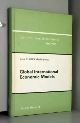 Couverture du produit · Global International Economic Medals: Selected Conference Papers (Contributions to Economic Analysis)