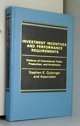 Couverture du produit · Investment Incentives and Performance Requirements