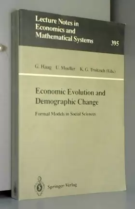 Couverture du produit · Economic Evolution and Demographic Change: Formal Models in Social Sciences