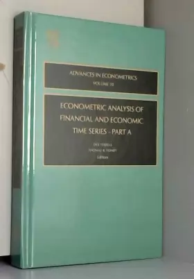 Couverture du produit · Econometric Analysis of Financial And Economic Time Series