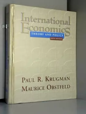 Couverture du produit · International Economics: Theory and Policy