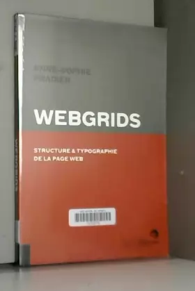 Couverture du produit · Webgrids - structure et typographie de la page web