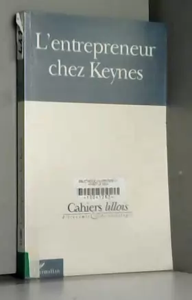 Couverture du produit · Cahiers lillois d'économie et de sociologie, numéro 33 : L'entrepreneur chez Keynes