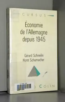 Couverture du produit · Economie de l'Allemagne depuis 1945