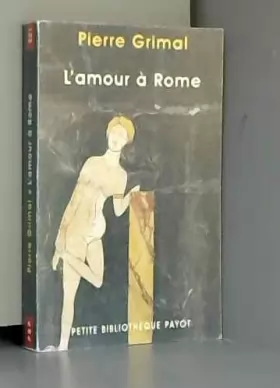 Couverture du produit · L'Amour à Rome