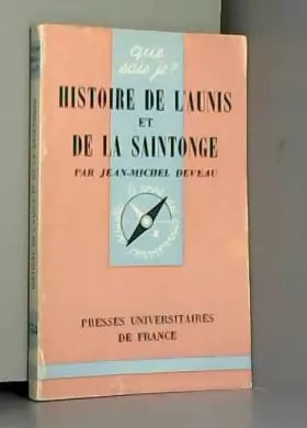 Couverture du produit · Histoire de l'aunis et de la saintonge.