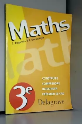 Couverture du produit · Maths, 3e en SEGPA (Livre de l'élève)