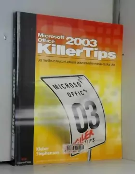 Couverture du produit · Office 2003 : Les meilleurs trucs et astuces inédits pour Office 2003