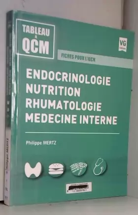 Couverture du produit · Endocrinologie, nutrition, rhumatologie, médecine interne: Fiches pour l'iECN