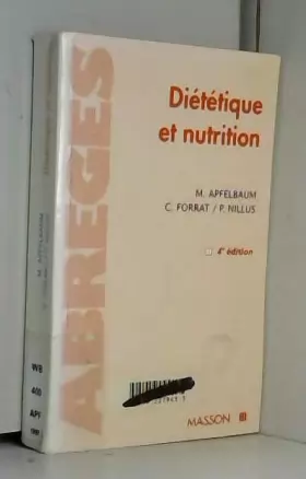 Couverture du produit · Diététique et nutrition