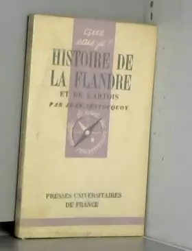 Couverture du produit · Histoire de la Flandre et de l'Artois : Par Jean Lestocquoy