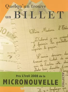 Couverture du produit · Quelqu'un trouve un billet