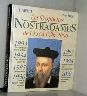 Couverture du produit · Les propheties de Nostradamus de 1993 a l'an 2000