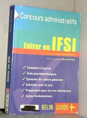 Couverture du produit · Entrer en IFSI