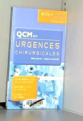 Couverture du produit · QCM en urgences chirurgicales