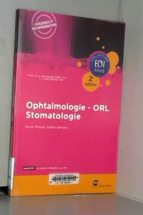 Couverture du produit · Ophtalmologie - Orl - Stomatologie - 2e édition