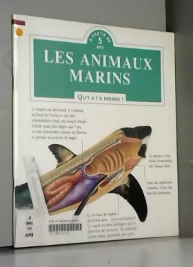 Couverture du produit · Les animaux marins (Qu'y a-t-il dedans)