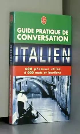 Couverture du produit · Guide pratique de conversation italien