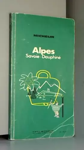 Couverture du produit · GUIDE VERT MICHELIN - ALPES SAVOIE DAUPHINE - 1959
