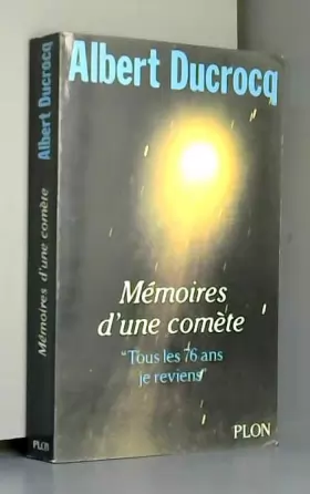 Couverture du produit · Memoires d'une comete...