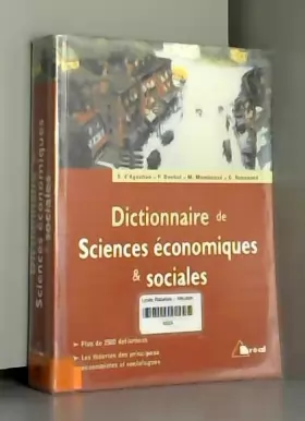Couverture du produit · Dictionnaire de sciences économiques & sociales