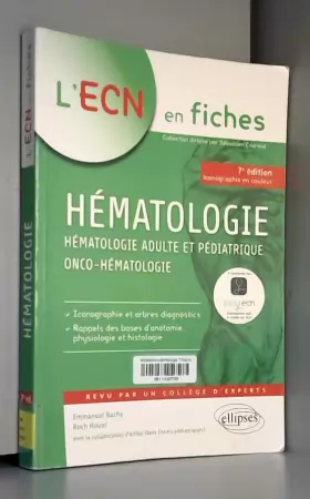 Couverture du produit · Hématologie - Hématologie adulte et pédiatrique - Onco-hématologie - 7e édition