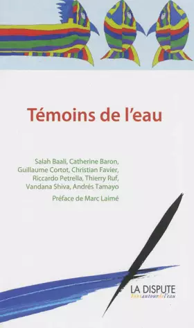 Couverture du produit · Témoins de l'eau