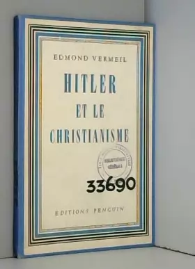 Couverture du produit · Hitler et le Christianisme.