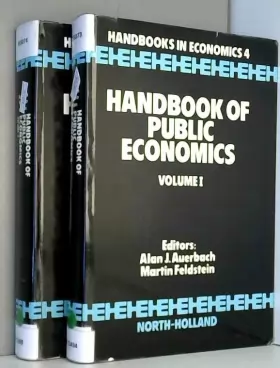 Couverture du produit · Handbook of Public Economics