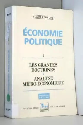 Couverture du produit · Economie politique (ancienne édition)