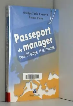 Couverture du produit · Passeport du manager pour l'Europe et pour le monde