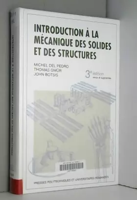 Couverture du produit · Introduction à la mécanique des solides et des structures
