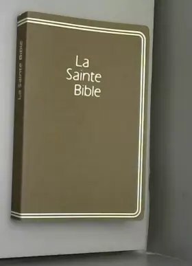 Couverture du produit · La Sainte Bible