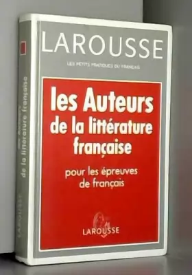 Couverture du produit · Les auteurs de la littérature française