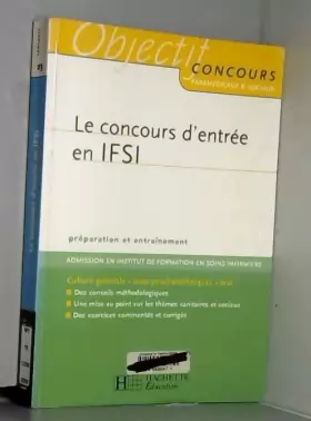 Couverture du produit · Le concours d'entrée en IFSI