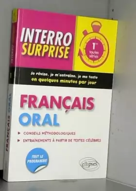 Couverture du produit · Français Oral 1res Toutes Séries