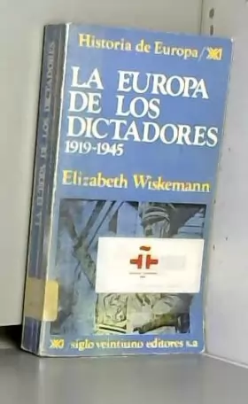 Couverture du produit · La Europa de Los Dictadores 1919-1945