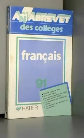 Couverture du produit · Annabrevet 1991, Brevet des collèges Français, numéro 1