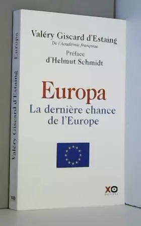 Couverture du produit · Europa- La dernière chance de l'Europe
