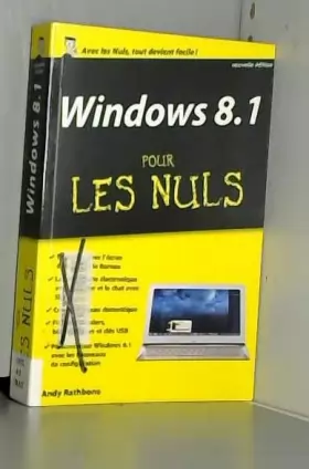 Couverture du produit · Windows 8.1 Poche Pour les Nuls, nouvelle édition