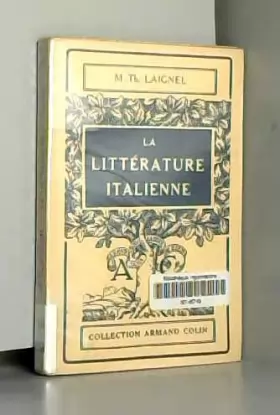 Couverture du produit · La littérature italienne