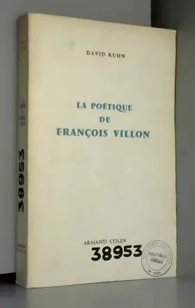 Couverture du produit · La poetique de francois villon