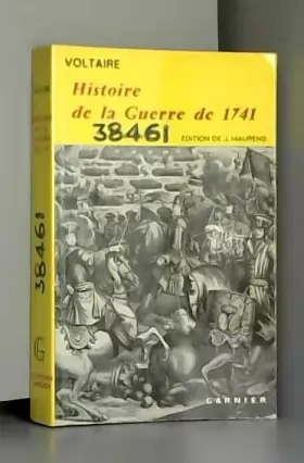 Couverture du produit · Histoire de la guerre de 1741