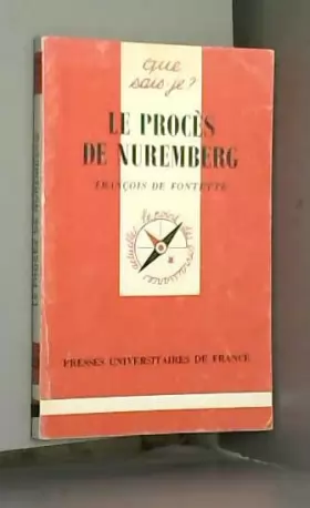 Couverture du produit · Le procès de Nuremberg